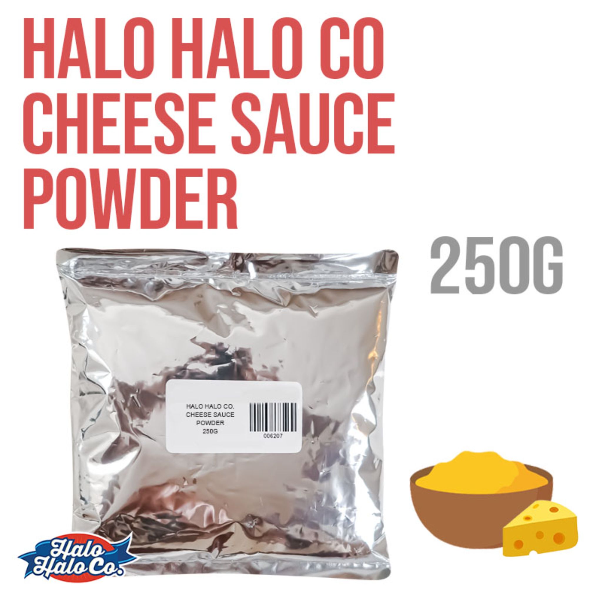 Halo Halo Co. Cheese Sauce Powder 250 g pc